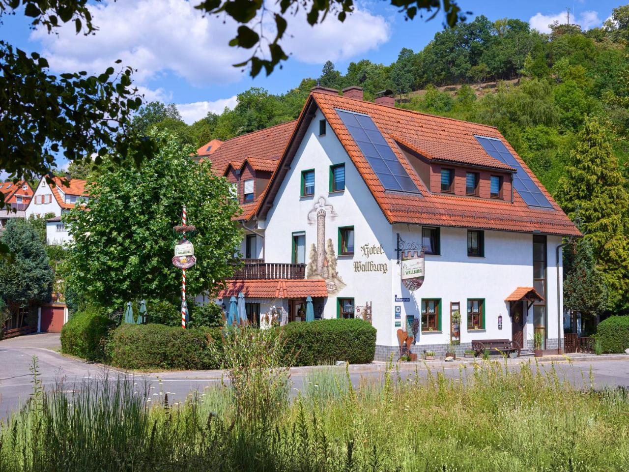 Hotel Landgasthof Wallburg Eltmann Kültér fotó